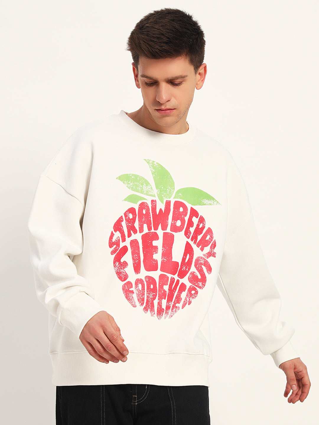 Graphic Drop Shoulder Sweatshirt