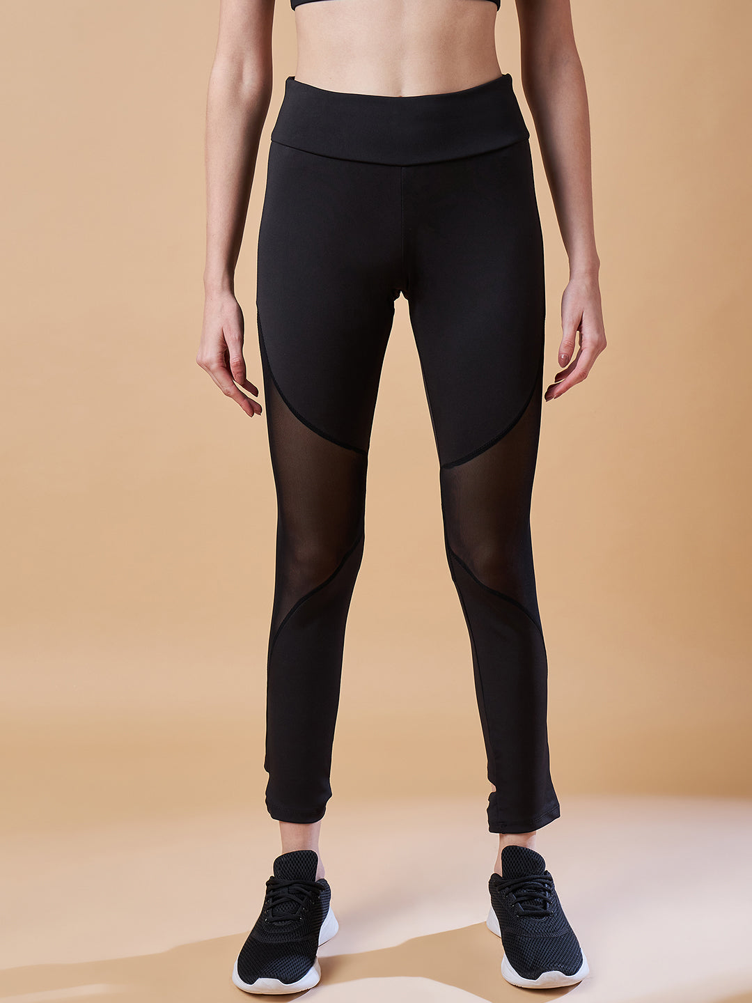 Mesh Patch Gym Tights
