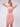 Ice Peach Tie up Ruched Dress
