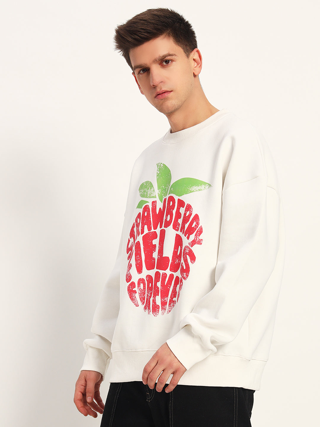 Graphic Drop Shoulder Sweatshirt