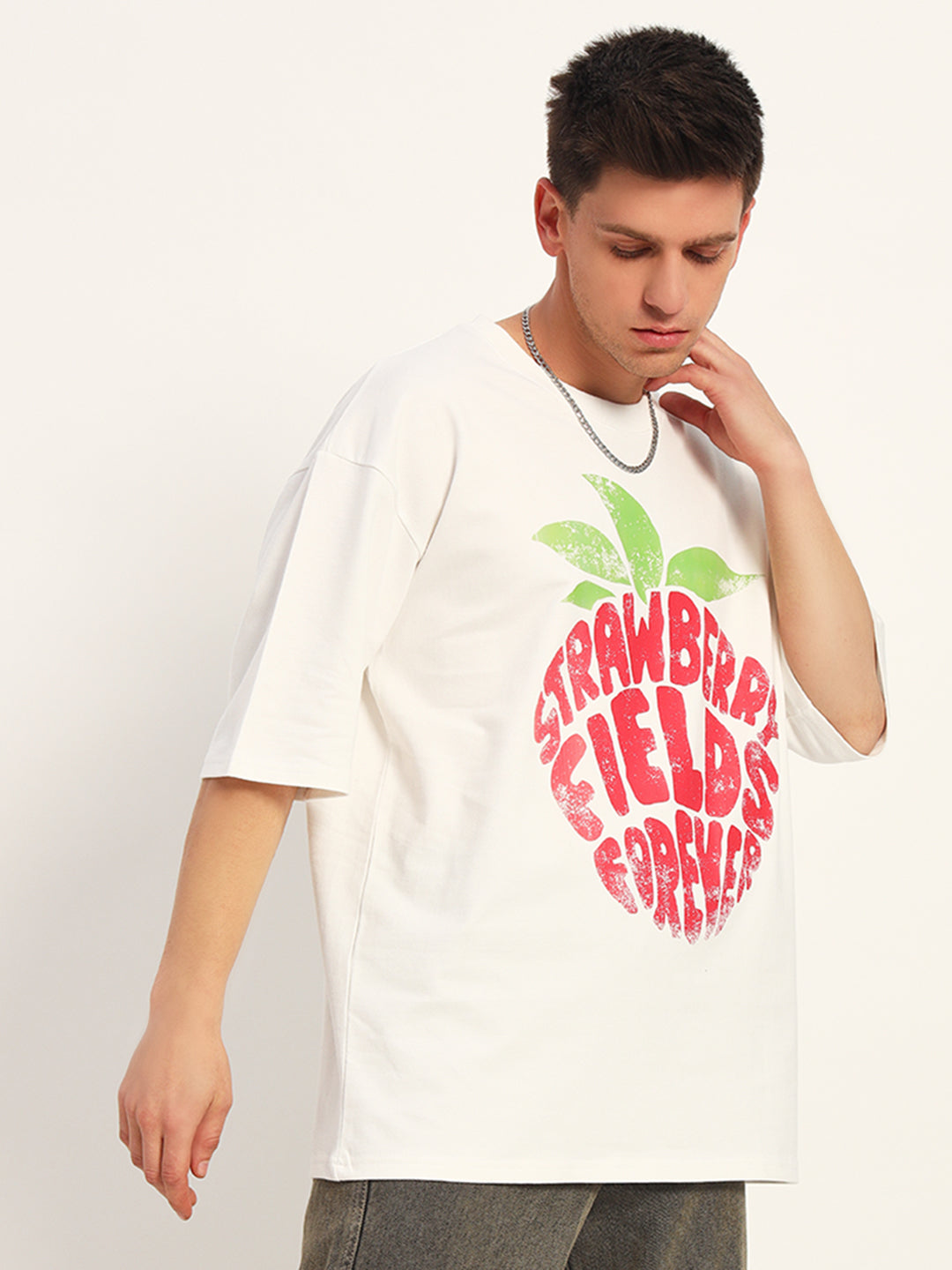 Graphic Drop Shoulder Tee