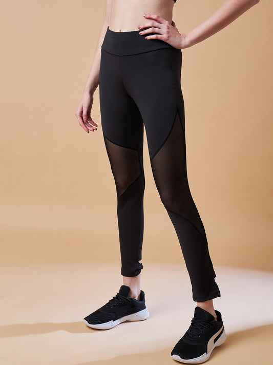 Mesh Patch Gym Tights