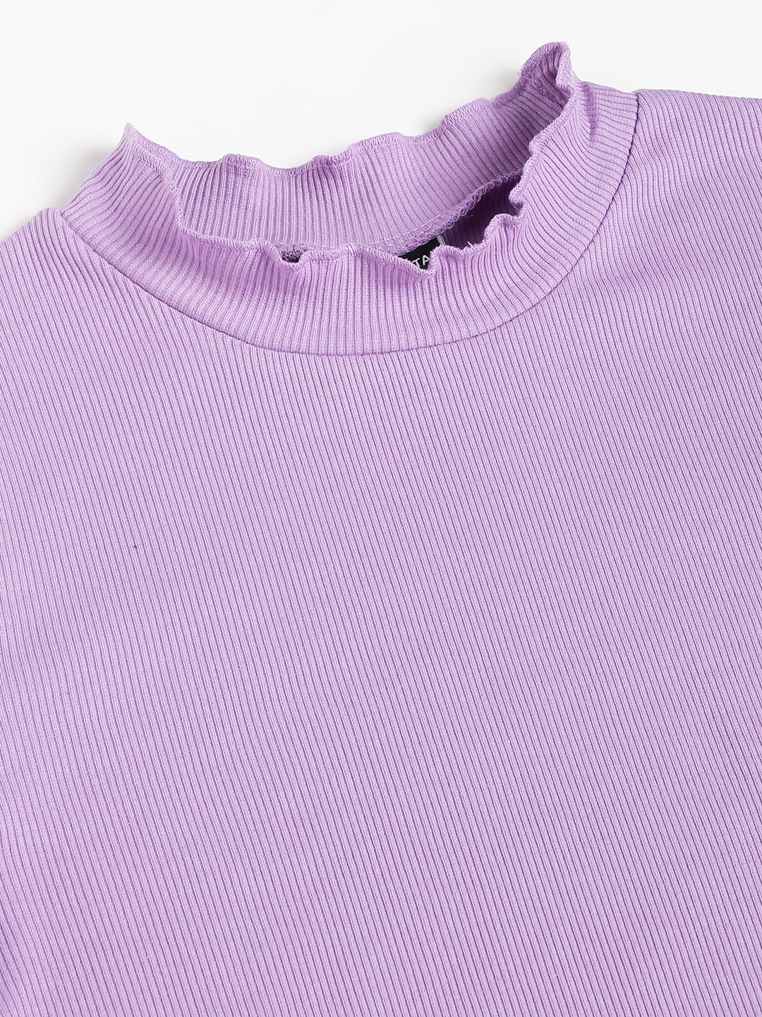 Lavender High Neck Top