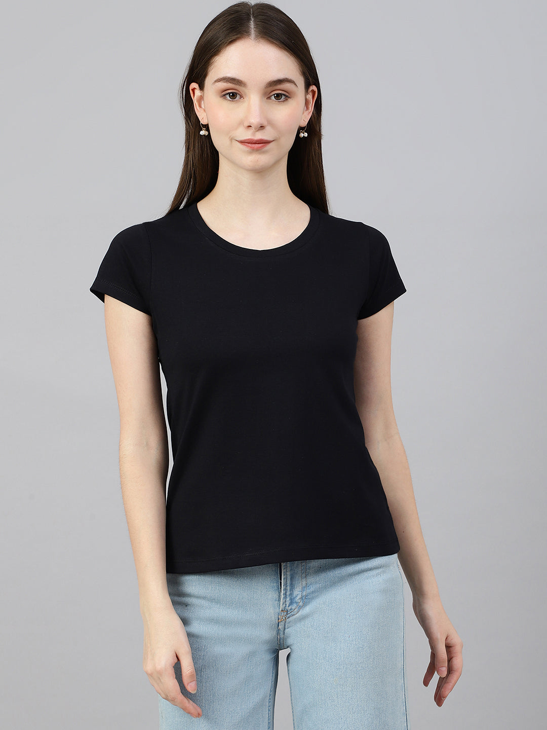Black Regular T-Shirt