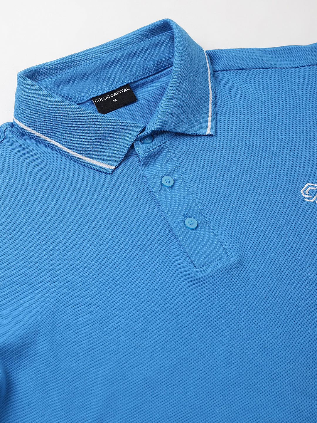 Blue Classic White Tipping Polo